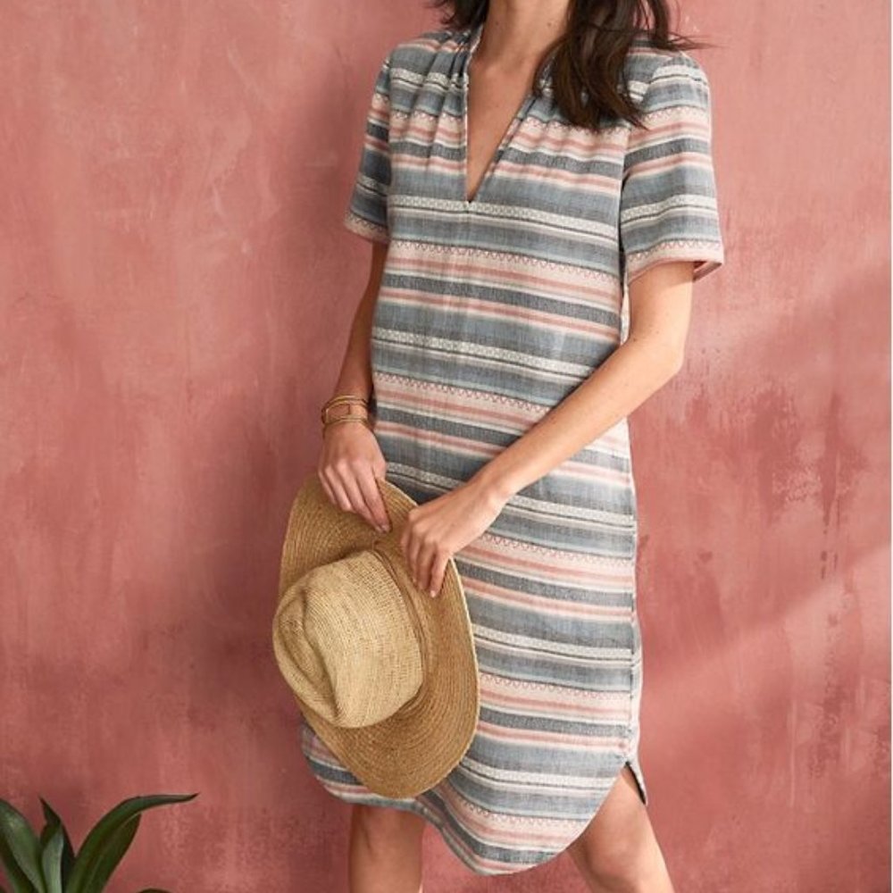 The Odells Split-Placket Dress Sz XS